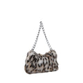 Sac fluffy femme hiver épaule luxe doux tendance